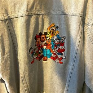 Authentic Disney characters Jean jacket